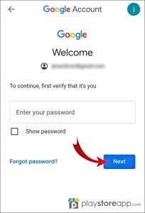 How to Set Password for Play Store