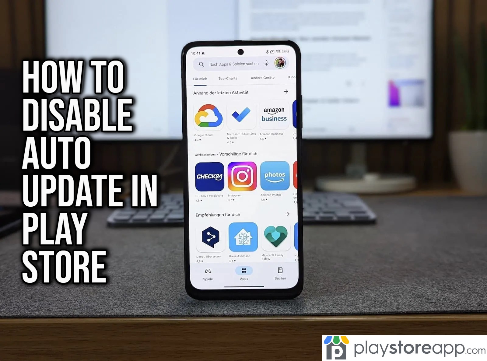 How to Disable Auto Update in Play Store